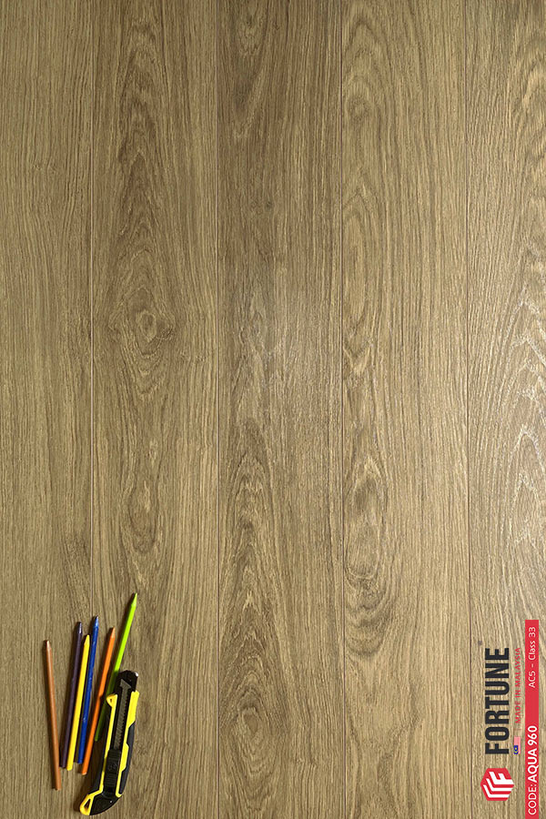Sàn gỗ FORTUNE F960 (12mm) - Cốt Gỗ HDF nhập khẩu 100% Malaysia.