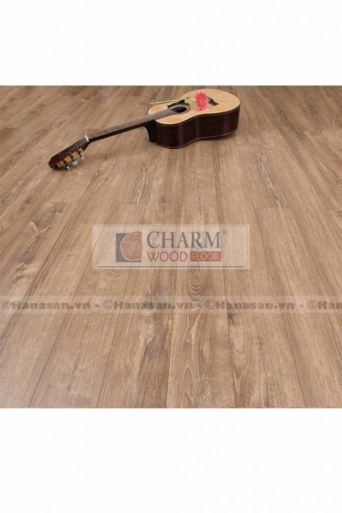 Sàn gỗ CHARM WOOD S1703 - Sàn gỗ siêu chịu nước - BHCH 20 năm.