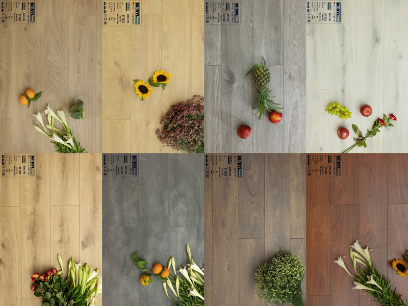 bảng màu sàn gỗ nhập khẩu đức binyl pro cốt đen
