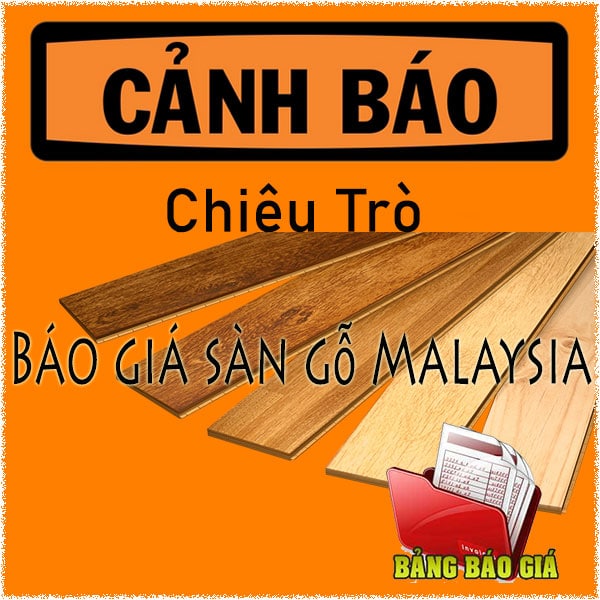 Báo giá sàn gỗ Malaysia 12mm
