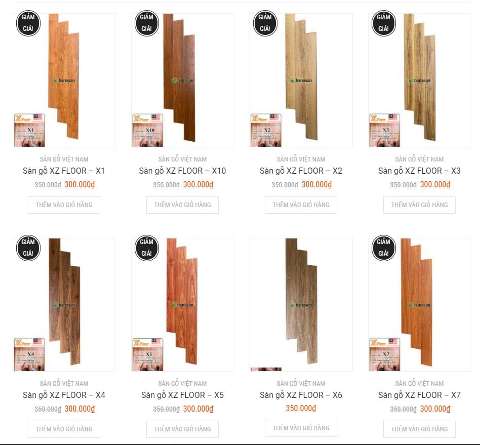 sàn gỗ việt nam xz floor