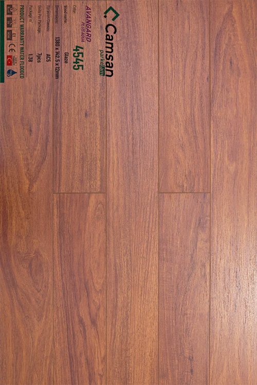 Sàn gỗ camsan 12mm 4545
