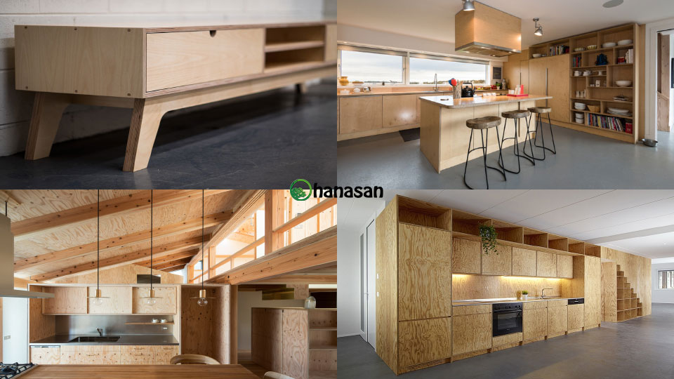 ứng dụng gỗ công nghiệp plywood