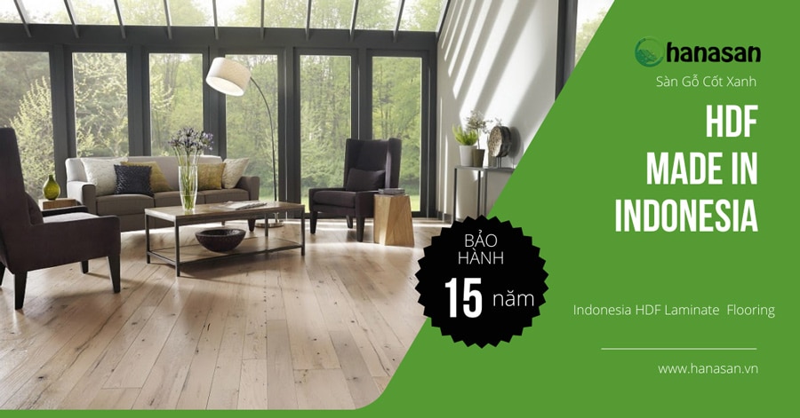 sàn gỗ cốt xanh indonesia