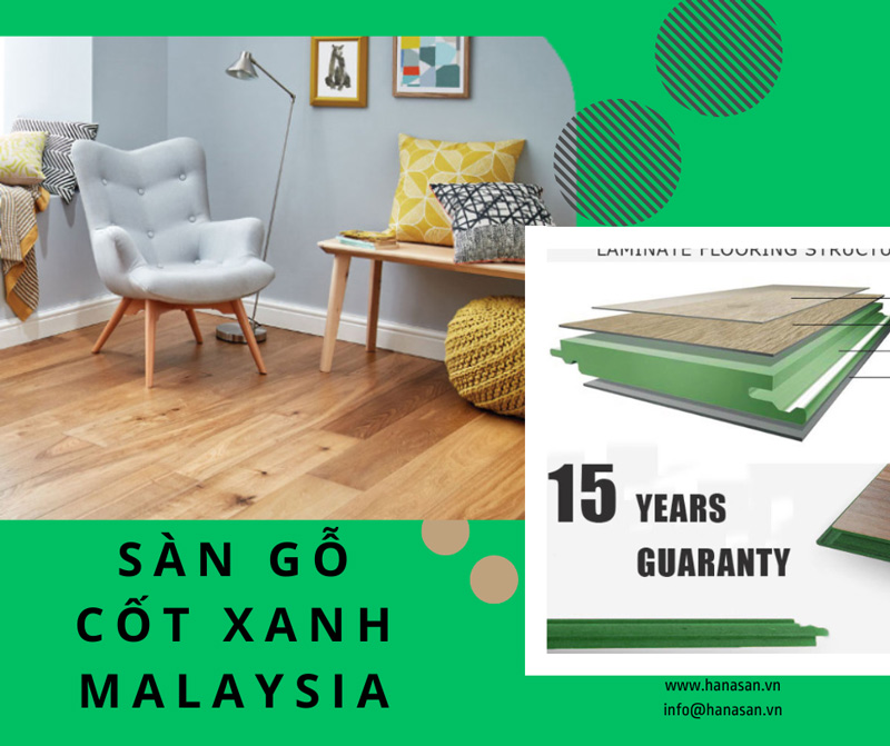 sàn gỗ cốt xanh malaysia