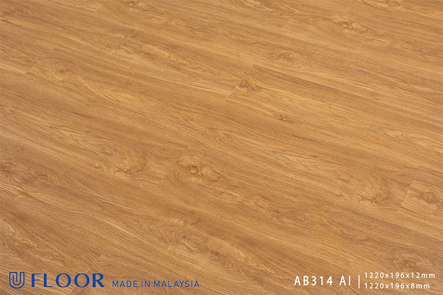 sàn gỗ ufloor 12mm ab314