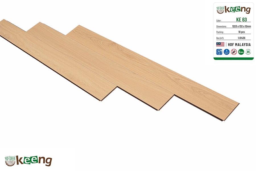 sàn gỗ keeng ke63