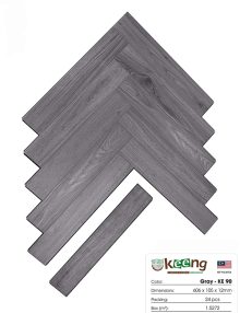 sàn gỗ xương cá keeng KE90
