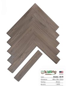 sàn gỗ xương cá keeng KE91