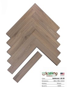 sàn gỗ xương cá keeng KE92