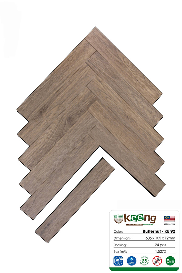 sàn gỗ xương cá keeng KE92