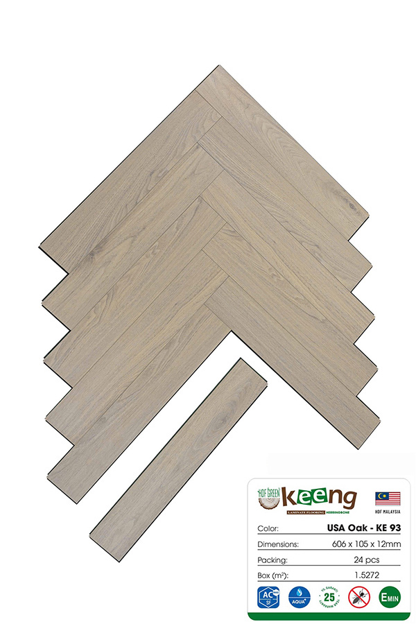 sàn gỗ xương cá keeng KE93