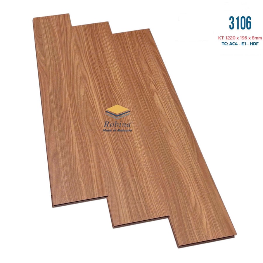 sàn gỗ robina 8mm 3106